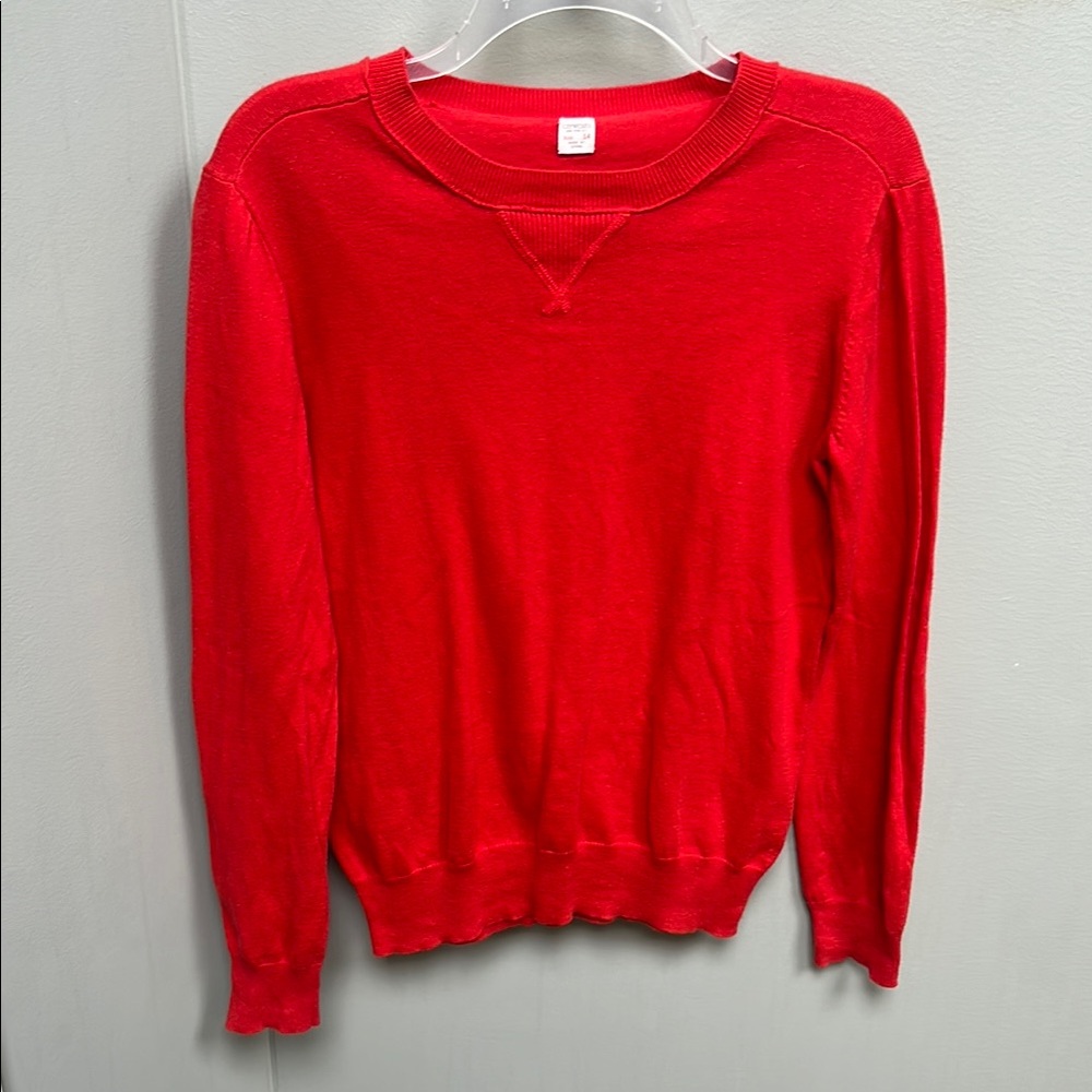 Red Crewneck Sweater